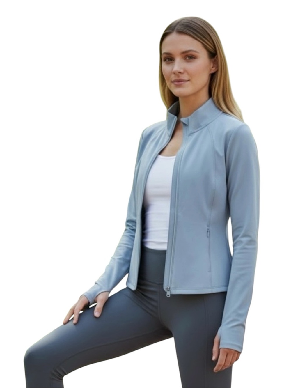 Layer 8 Light Blue Utility Jacket